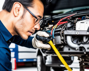Anasayfali konum sensörünün kablo demetini onarın fix crankshaft position sensor wiring harness