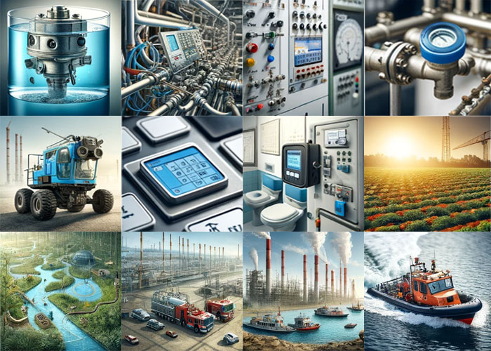 application of water pressure sensor